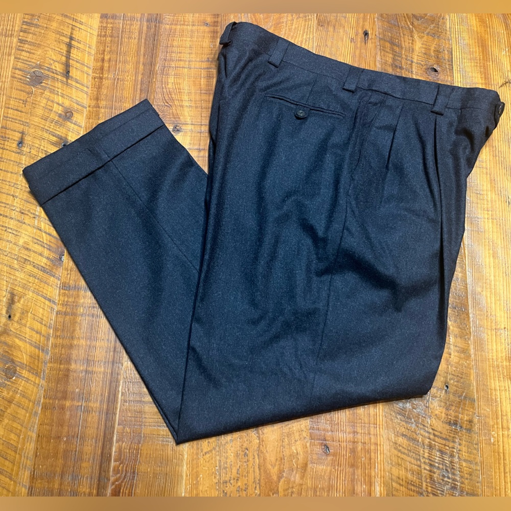 Hart Schaffer Marx Wool Dress Pants Size 38